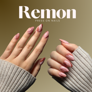 Press on  nehty BROWNIE 