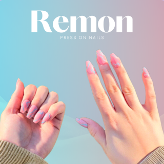 Press on  nehty STRIPES 