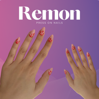 Press on  nehty BLOOD 